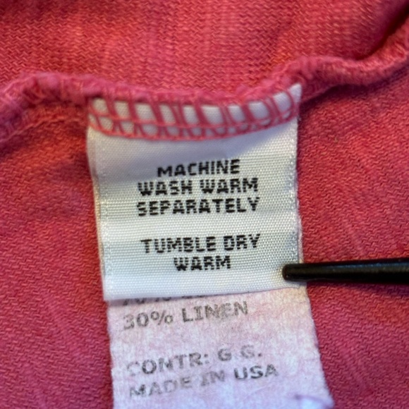 Cut Loose 3/4 Sleeve Tuck Front Top - Picture 7 of 8